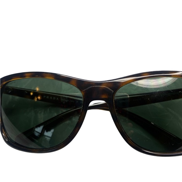 PRADA PR 18WS Sunglasses Tortoise/Green - Picture 12 of 12